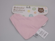 Babador Bandana Rose - Estilo e Conforto para Bebês com Design Moderno - imagem 1