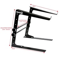 RockJam Suporte Portátil para Laptop DJ com Altura Ajustável - Design Antiderrapante para Laptops, Controles e Leitores de CD - imagem 3