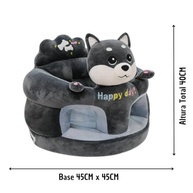Almofada Infantil de Apoio para Bebê Sentar - Segurança e Conforto com Design Husky - imagem 3