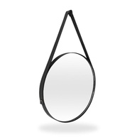 Espelho Adnet Redondo 50cm com Alça e Suporte - Design Moderno para Ambientes Elegantes - imagem 2