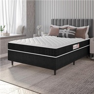 Cama Box Colchão Casal New Millenium D33 138x188cm - Conforto e Estabilidade com Design Moderno - imagem 3