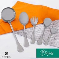 Faqueiro 101 Peças em Aço Inox - Design Sofisticado Búzios Hercules - imagem 4