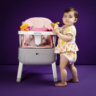 Cadeira de Refeição Cosco Kids Frutty Rosa - Multiuso com Design Moderno - imagem 3