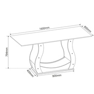 Mesa de Jantar Buenos Aires: 6 Cadeiras + Design! - imagem 2