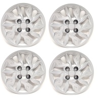 Kit 4 Calotas Aro 14 Prata para Fiat Argo (2017-2020) - Design Moderno - imagem 1