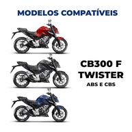 Protetor de Carenagem Stunt Race para CB 300F Twister 2023+ | Aço Reforçado e Design Esportivo - imagem 3