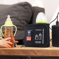 Aquecedor de Mamadeira Portátil FTVOGUE com Display LCD e USB - Duplo Design para Viagens e Casa - imagem 4