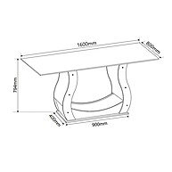Mesa de Jantar Vitalic: 6 Cadeiras e Design! - imagem 2