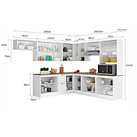 Cozinha Completa Unna: 18 Portas e Design! - imagem 2