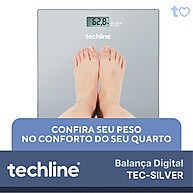 Balança Digital Techline Tec-Silver: Precisão e Design - imagem 2