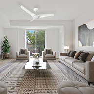 Ventilador de Teto Aliseu Slim: Silêncio e Design - imagem 2