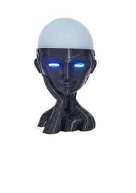 Suporte Echo Dot 4 e 5 Venus - Deusa do Amor - Design Exclusivo PRETO - imagem 1