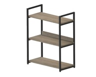 Estante Industrial com 3 Prateleiras – Design Moderno e Resistência em Aço - imagem 2