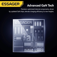 Carregador Essager 65W GaN Ultra Fino: Potência em Design Slim - imagem 4