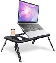 Suporte para Notebook Mesa Dobrável com Ventiladores Silenciosos - Design Ergonômico e Refrigeração Avançada - imagem 2