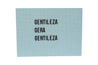 Quadro Letreiro Cor Azul Claro 28x21 cm com 200 Caracteres - Design Exclusivo e Alta Qualidade - imagem 2