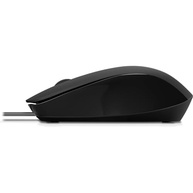Mouse USB HP 150 - Plug and Play, com Design Elegante, Ambidestro e Ergonômico, Sensor Óptico 1600 DPI, Confortável e Preciso, Compatível com Windows, Cor Preta (240J6AA) - imagem 3