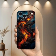 Capa iPhone: Design em Madeira Flamejante 🔥 - imagem 2