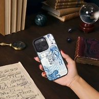 Capinha iPhone: Design Coastal Blue e Proteção Total - imagem 2