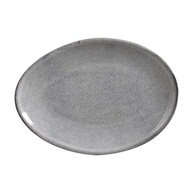 Conjunto com 6 Pratos de Sobremesa Oval Porto Brasil - Design Orgânico Dust - imagem 2