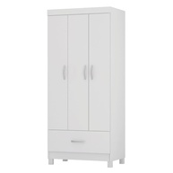 Guarda-Roupa Solteiro 3 Portas 1 Gaveta Prince Demóbile – Design Moderno e Organização Inteligente - imagem 1