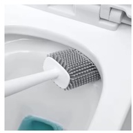 Conjunto Escova Sanitária com Suporte de Silicone - Design Moderno e Limpeza Fácil - imagem 3