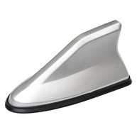 Antena Shark Fin Prata para Carro: Design Aerodinâmico e Sinal FM/AM Potente - imagem 2