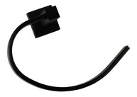 Porta Toalha Argola Rosto em Metal Preto Fosco – Design Moderno e Sofisticado para Banheiro - imagem 5