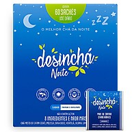 Desinchá Noite: Chá Relaxante para 60 Dias com 60 Sachês - imagem 1