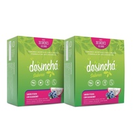 Desinchá Sabores: Kit 2 Chás Pitaya & Blueberry - imagem 1