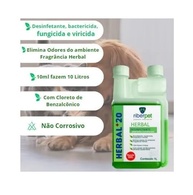 Riberpet Herbal Desinfetante Viricida 1L - Kit 2 Unidades com Amônia Quaternária - imagem 3
