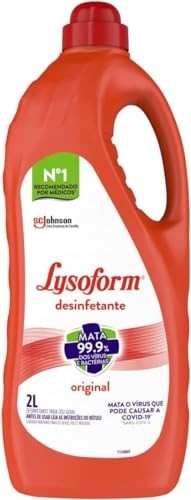 Lysoform Original 2L - Desinfetante Líquido para Limpeza Profunda e Segura - imagem 2