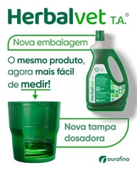 Desinfetante Herbalvet TA Ourofino 1L - Potente Desinfecção com Ação Herbal - imagem 3