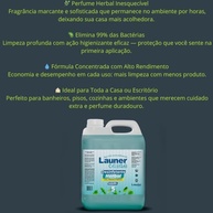 Desinfetante Herbal Launer Casa - Fragrância Duradoura, 99% Antibacteriano, Alto Rendimento - imagem 2