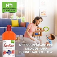 Lysoform Original 1L - Desinfetante Líquido para Limpeza Profunda e Segura - imagem 4
