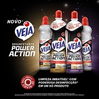 Desinfetante Veja Power Action Multissuperfícies Pinho 500ml - Limpeza e Desinfecção Potente para Toda Casa - imagem 3