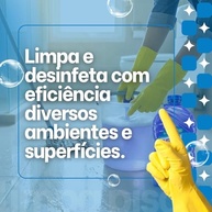 Desinfetante Concentrado Gel Azulim 5L - Rende Até 250L | Limpa, Desinfeta e Perfuma - imagem 5