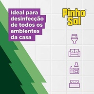 Pinho Sol Desinfetante Naturals Lavanda e Melaleuca 1L - Limpeza Poderosa com Fragrância Vegana - imagem 5