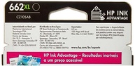 Cartucho Hp 662xl preto Original (cz105ab) Para Hp Deskjet 2516, 3516, 3546, 2546, 1516, 4646, 2646 - imagem 5