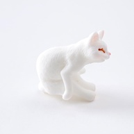 Estatueta de Gato com Micro Paisagem - Decoração Criativa para Desktop - imagem 4