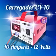 Carregador de Bateria 12V 10Ah para Carro e Moto: Carga Rápida e Segura (Não Precisa Desligar) - imagem 4