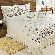 Cobre Leito Casal Queen: 7 Peças para um Quarto Deslumbrante ✨ - imagem 1
