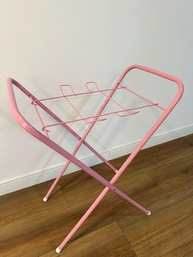 Suporte para Banheira de Bebê Compacto Retrátil e Desmontável - Rosa | Segurança e Conveniência para o Cuidado do Seu Pequeno - imagem 1