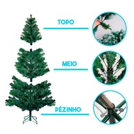 Árvore de Natal 180cm: Real, Grande e Desmontável - imagem 2
