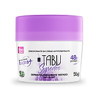 Desodorante Creme Tabu Segredos 55g: Proteção 48h e Pele Macia - imagem 1