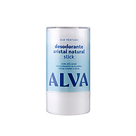 Desodorante Cristal Stick Vegano 120g Alva – Natural e Sem Manchas! - imagem 1