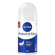 Desodorante Nivea Protect & Care Roll-On: 48h de Proteção com Cuidado - imagem 1
