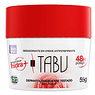 Desodorante Tabu Creme 48h - Hidratação e Proteção Duradoura - imagem 1