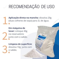 Percarbonato de Sódio 99,9% 1KG - Limpeza Profunda Ecológica sem Cloro | Tira Manchas e Desodoriza - imagem 4
