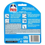 Pato Desodorizador Sanitário Gel Adesivo com Refil Marine - 1 Disco - imagem 3